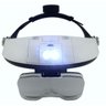 Super Lupa de Cabeça Profissional Com 5 Lentes De aumento e 2 Super Leds - 7