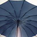 Ver imagem 3 de Guarda-chuva 16 Varetas Extra Grande Automático Azul