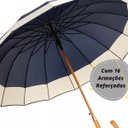 Ver imagem 7 de Guarda-chuva 16 Varetas Extra Grande Automático Azul