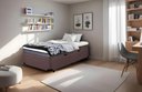 Ver imagem 1 de Cama Box Baú Solteirão Serenelife - Corano Marrom