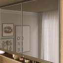 Ver imagem 6 de Cozinha Compacta 205cm MDF 1,5cm com Portas de Vidro Érica Marrom/Champagne/Rosé