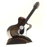 Instrumento Musical Violão Malaga Decorativo em Inox e Acrílico - 1