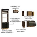 Ver imagem 2 de Cozinha Jade com Armário e Balcão sem Tampo e Pia Madesa