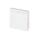 Ver imagem 1 de Rodapé Poliestireno Frisado Branco 07cm Br 2,40m - Arquitech 51007