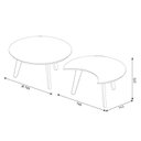 Ver imagem 2 de Kit Mesa de Centro Luna Nature - Imcal