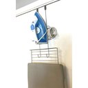 Ver imagem 1 de Suporte Ferro de Passar Porta Tabua de Passar Cromado Organizador sem Furo