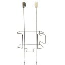 Ver imagem 4 de Suporte Ferro de Passar Porta Tabua de Passar Cromado Organizador sem Furo