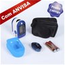 Oximetro de Pulso Portátil de Dedo CMS50DL MontSerrat + (10) 3m 9820 Pff2 N95 - Anvisa - 2