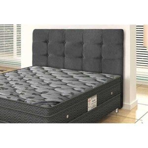 Cabeceira Casal 1.40M Clean:Suede Cinza