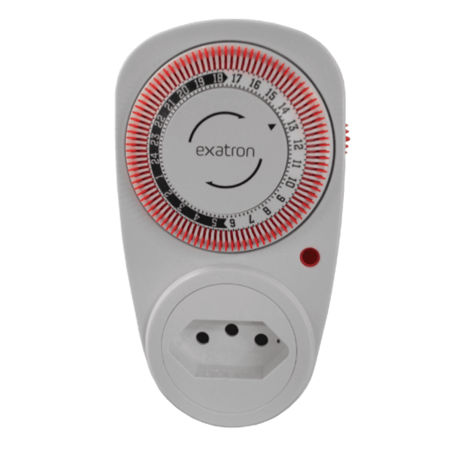 TIMER PROGRAMÁVEL HORÁRIO ANALÓGICO BIVOLT LETM4002 EXATRON