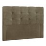 Cabeceira Casal 1.40m Clean:Suede Taupe - 2