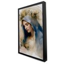 Ver imagem 5 de Quadro Decorativo Nossa Senhora Das Graças em Moldura Caixa Tacolado Moldura Trad 1cm Madeira Escura