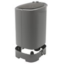 Ver imagem 2 de Tanquinho de Lavar Roupa Mueller Big 20,1kg Semiautomática com Filtro para Fiapos Titânio 220V