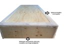 Ver imagem 4 de Cama Box Baú Solteiro Suede Luxo - Gs Kamas - Acabamento Reforçado, Amplo Espaço (marrom)