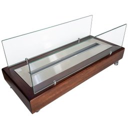 Lareira Ecológica Portátil Madeira 70cm - Nova Lareiras - 1