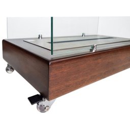 Lareira Ecológica Portátil Madeira 70cm - Nova Lareiras - 5