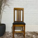 Ver imagem 1 de Cadeira Fixa Estofada Colonial Madeira Maciça:mel