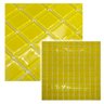 Pastilhas de Vidro Amarela Brilhante 30x30cm - 2
