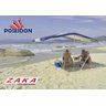 Kit Praia com Tenda Gazebo Zakka + Carrinho com Avanço Mor - 4