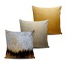 Kit 3 Capas Almofadas decorativas Pinturas Arte 45x45cm - 1