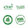 Kit Cabide Flat Cerejeira 3 Unidades Ecológico Evo Produtos Sustentáveis - 5