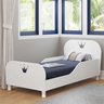 Cama Infantil com Colchão Incluso 100% MDF Realeza Multimóveis Branco Branco - 1