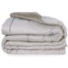 Edredom Casal Europa Dupla Face Plush/Malha Trend Alaska 220x240cm - 1