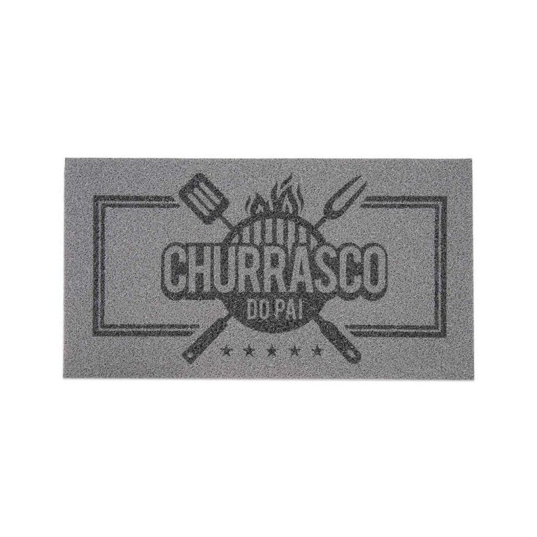 Capacho Churrasco Do Pai Kapazi 40x75cm Capacho Churrasco Do Pai Kapazi 40x75cm