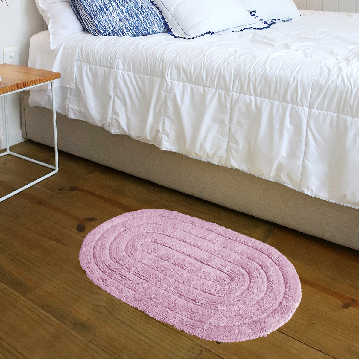 Tapete Oval Allegro Rosa Kapazi 40x60cm - 2