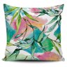 Kit 4 Almofadas Folhagens e Bambu Watercolor 45x45cm - 4
