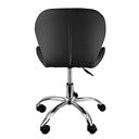 Ver imagem 5 de Kit 3 Cadeiras Slim Office Estofada Base Giratória Cromado 