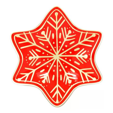 Petisqueira Bandeja em Floco de Neve para Crianças Festas