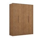 Ver imagem 1 de Guarda-Roupa Roupeiro de Casal Luna 4 Portas Amêndola