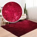 Ver imagem 2 de Tapete para Sala e Quarto Felpudo Cronos Casa Dona 200x250cm Vermelho