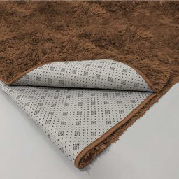 Tapete para Sala e Quarto Felpudo Cronos Casa Dona 200x300cm Caramelo - 3