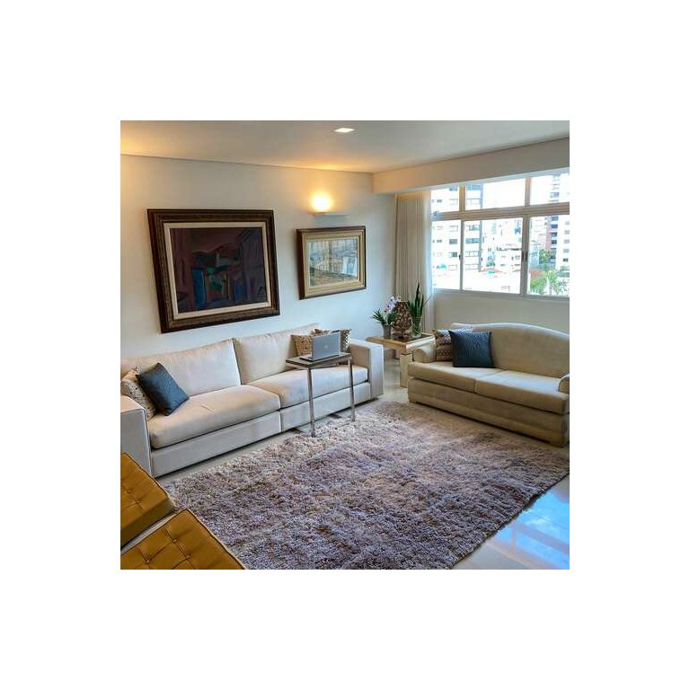 Tapete para Sala e Quarto Felpudo Cronos Casa Dona 200x300cm Cinza