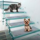 Ver imagem 1 de Tapete Antiderrapante Escada Pets 20x76cm Antiquedas Cinza