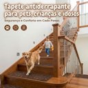Ver imagem 4 de Tapete Antiderrapante Escada Pets 20x76cm Antiquedas Cinza