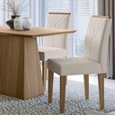 Ver imagem 3 de Conjunto 2 Cadeiras Em Mdf Flor Imbuia/Wd22