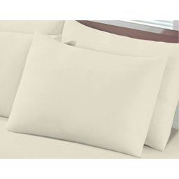 Fronha Avulsa Malha Penteada 100% Algodão Bouton Basic Perola - 1