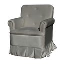 Ver imagem 2 de Poltrona Amamentação Laura Suede Cinza - Lm Decor