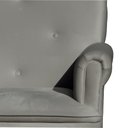 Ver imagem 3 de Poltrona Amamentação Laura Suede Cinza - Lm Decor