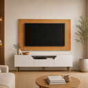 Ver imagem 2 de Painel com Rack Moderno 136cm TV até 55 " Byhouse