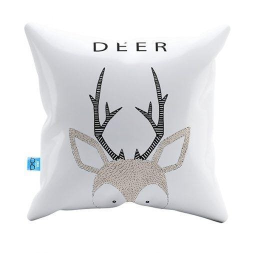 Capa de Almofada Animais Deer Pelúcia 40x40 CAAN0017 - 1
