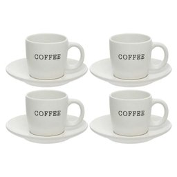 Jogo 4 Xícaras Cremona Coffee 130ml - Haüskraft - 1
