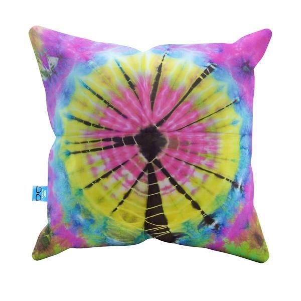 Almofada Decorativa Tie Dye 2 Pelúcia 40x40 ADE0010 - 1