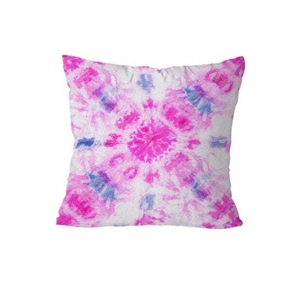 Kit Almofadas Decorativas Tie Dye Blessed 3 Peças Casaborda Pink - 3
