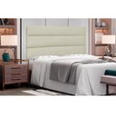 Ver imagem 2 de Cabeceira Painel La Italiana Para Cama Box Solteiro 90 cm Corino Bege - D’Rossi