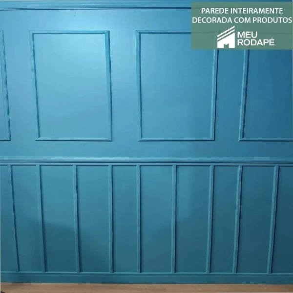 Rodapé EVA Autocolante Flexível 5cm x 1cm - 38 Metros ref Rp07 - 11