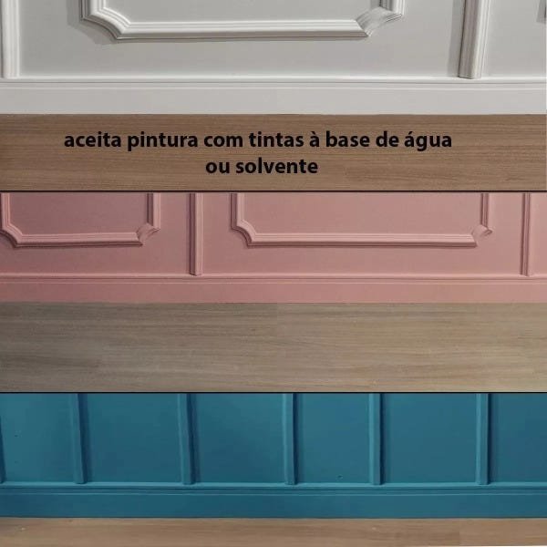 Rodapé EVA Autocolante Flexível 5cm x 1cm - 38 Metros ref Rp07 - 10
